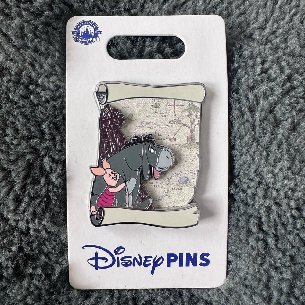 Eeyore and Piglet Disney park pin